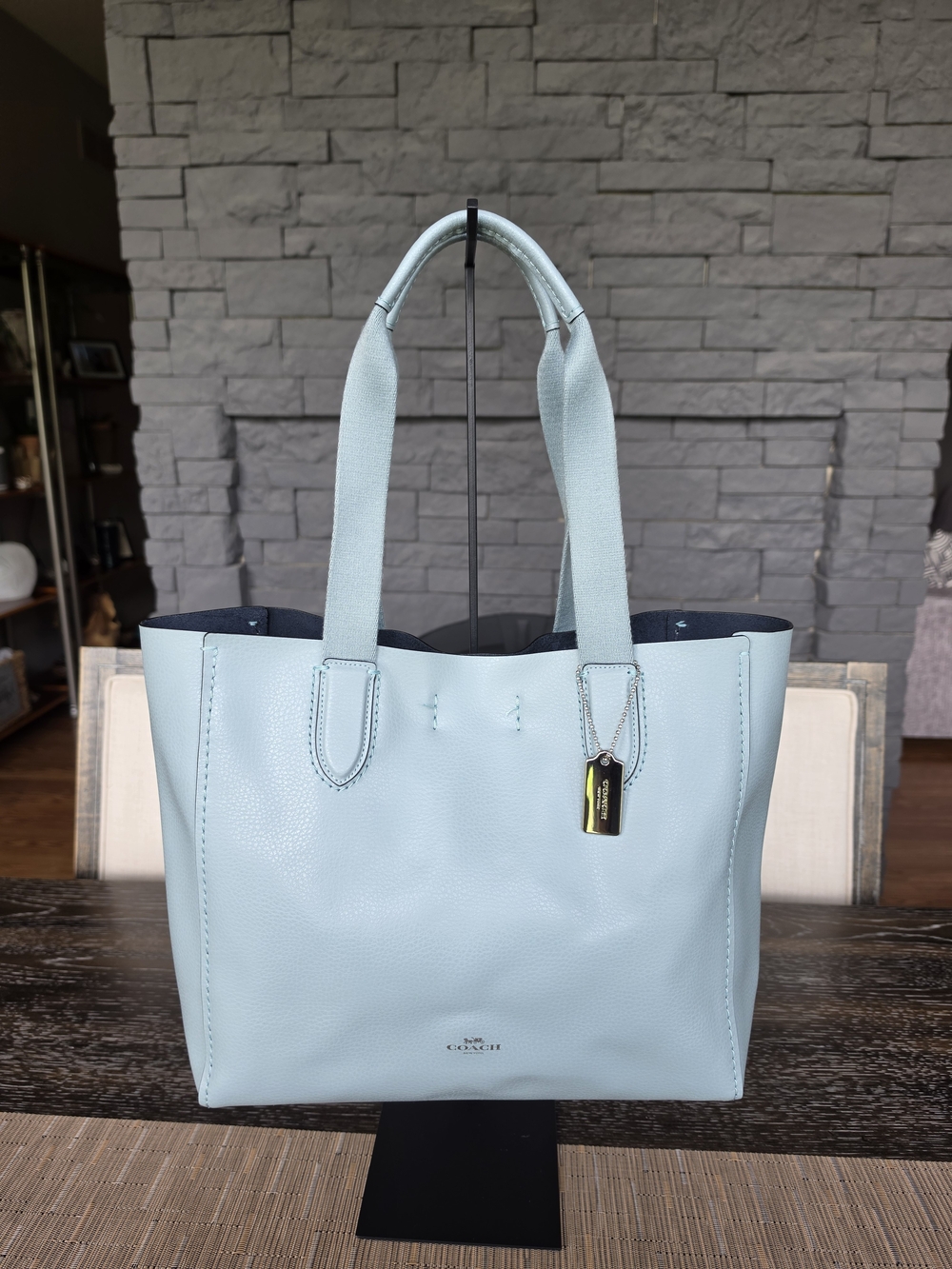 Coach Everyday Tote Bag in Light Blue